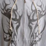 Hellstar Tribal Flame Zip-Up Hoodie - Image 4