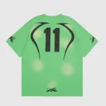 Hellstar Warm Up T- Shirt Green - Image 2