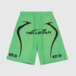 Hellstar Warm Up Shorts Green