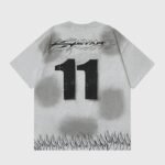 Hellstar Wash Stain Printing T-shirt - Image 8