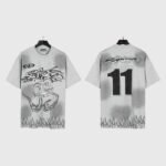 Hellstar Wash Stain Printing T-shirt - Image 9