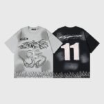 Hellstar Wash Stain Printing T-shirt - Image 10