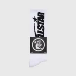 Hellstar White Classic Socks