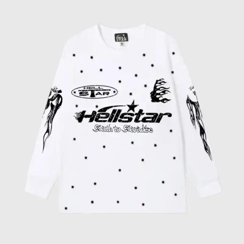 hellstar-white-faith-to-paradise-long-sleeve.webp Hellstar Path To paradise Long Sleeve - Image 1
