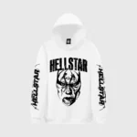 Hellstar Mask Print Hoodie
