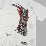 Hellstar White Nascar Tee - Image 3
